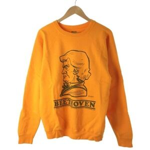 Human Made x Peanuts Beethoven Sweatshirt Orange L HM24CS045 NWT Sealed Japan